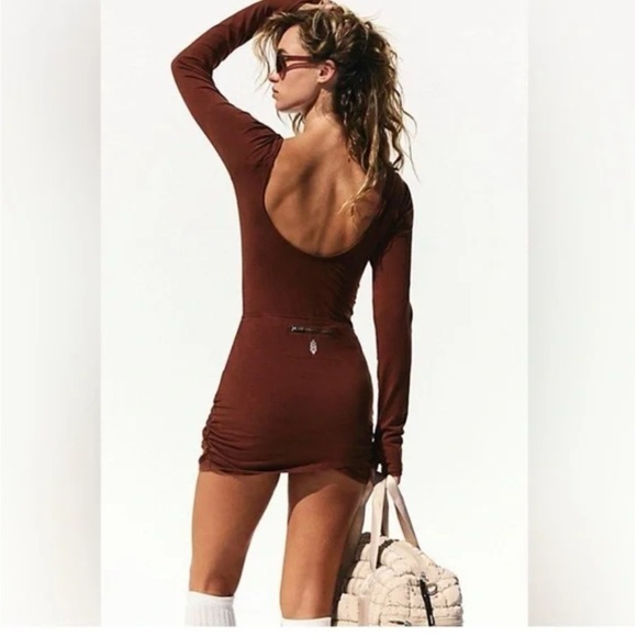 FP Free People Movement Let’s Volley Dress Romper - Picture 3 of 6